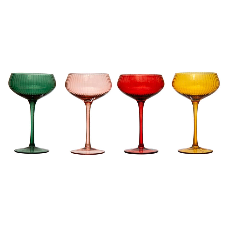 Holiday Retro Cheer Glasses
