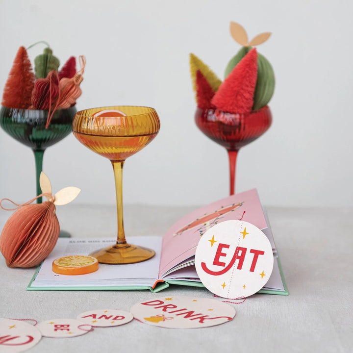 Holiday Retro Cheer Glasses