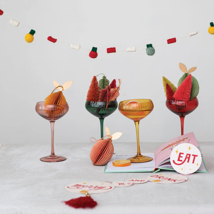 Holiday Retro Cheer Glasses