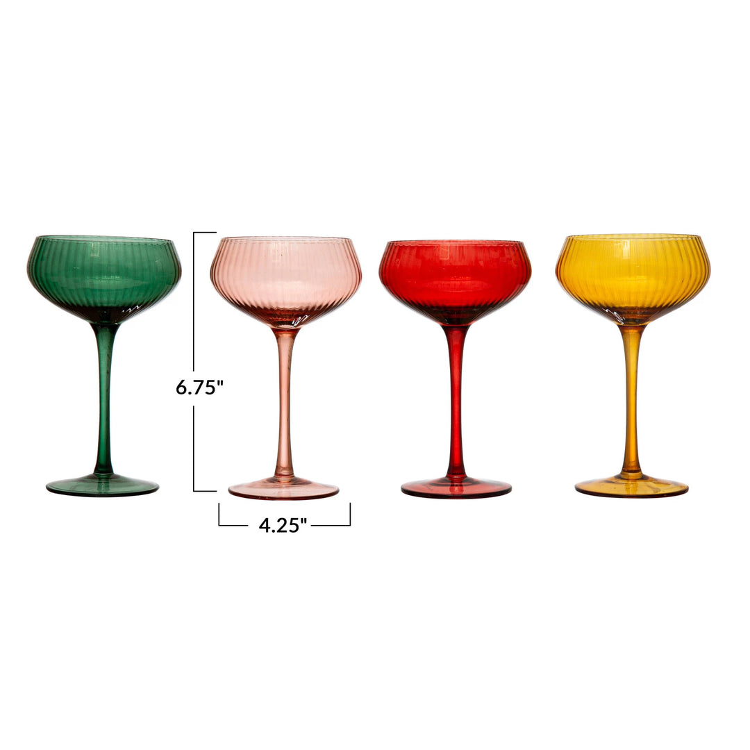 Holiday Retro Cheer Glasses