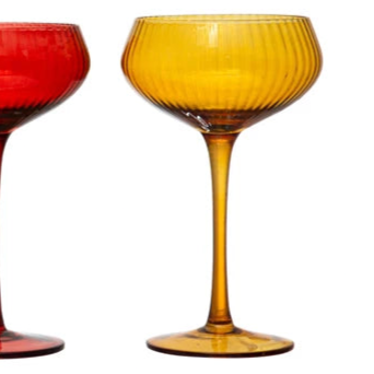 Holiday Retro Cheer Glasses