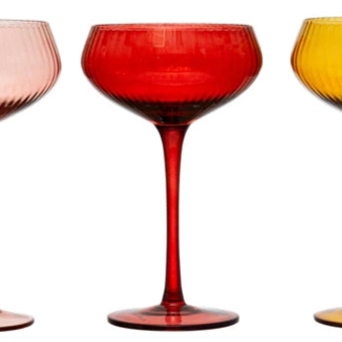 Holiday Retro Cheer Glasses