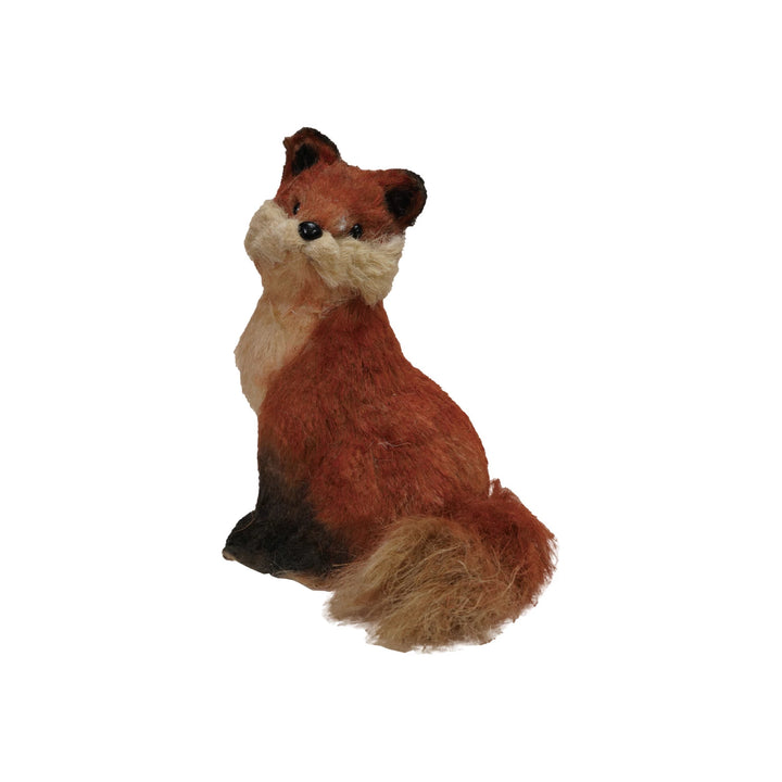 10" Sisal Fox, Brown