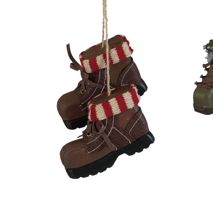 Hiking Boots Christmas Ornament
