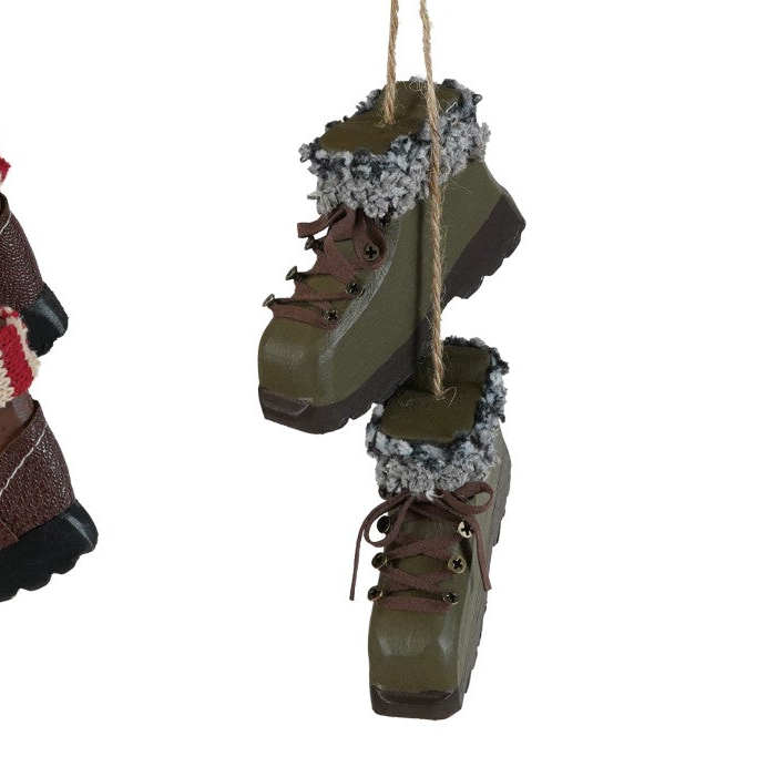 Hiking Boots Christmas Ornament