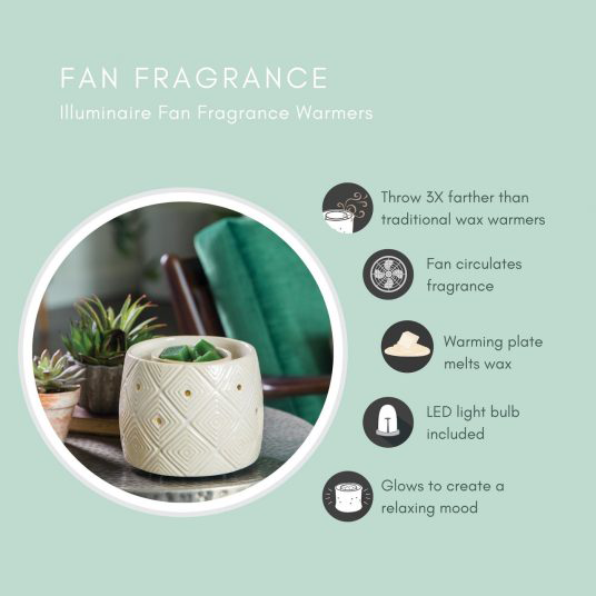 Polygonal Illuminated Fragrance Warmer
